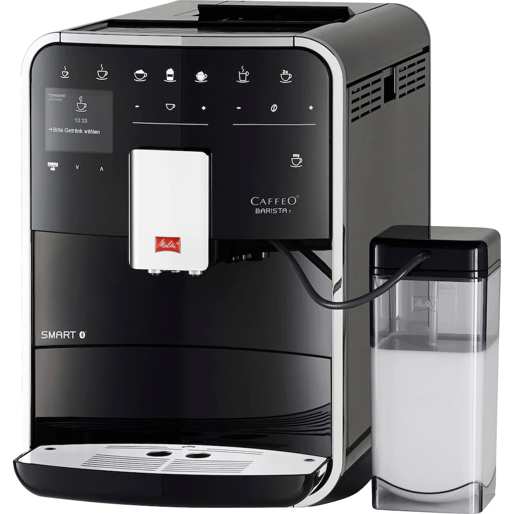Melitta Kaffeevollautomat »Barista T Smart® F 83/0-102, Schwarz«, 4 Benutzerprofile&18 Kaffeerezepte, Nach Italienischem Originalrezept 8 Melitta Kaffeevollautomat »Barista T Smart® F 83/0-102, Schwarz«, 4 Benutzerprofile&18 Kaffeerezepte, Nach Italienischem Originalrezept – Bild 6