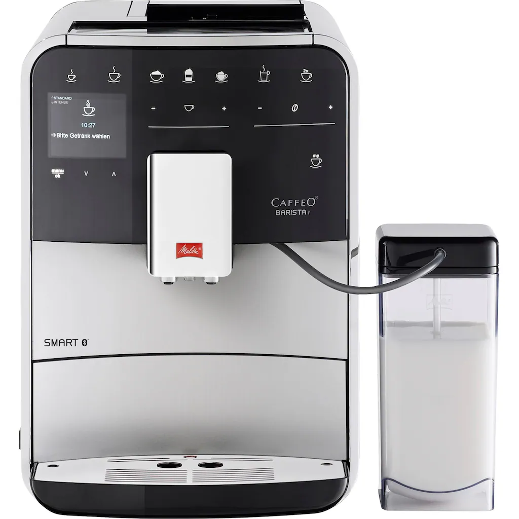 Melitta Kaffeevollautomat »Barista T Smart® F 83/0-101, Silber«, 4 Benutzerprofile&18 Kaffeerezepte, Nach Italienischem Originalrezept 5 Melitta Kaffeevollautomat »Barista T Smart® F 83/0-101, Silber«, 4 Benutzerprofile&18 Kaffeerezepte, Nach Italienischem Originalrezept – Bild 3