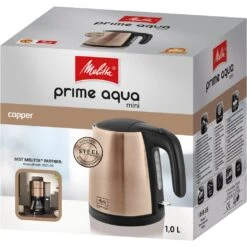Melitta Wasserkocher »Prime Aqua Mini Metallic 1018-05«, 1 L, 2200 W, Kupfer -Melitta 0f3b247dd362d4d374955c4b61bfbc17