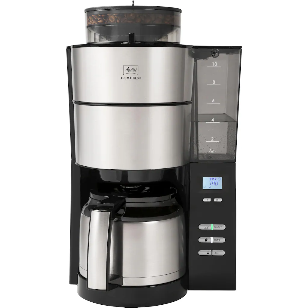 Melitta Kaffeemaschine Mit Mahlwerk »AromaFresh Therm 1021-12«, 1,2 L Kaffeekanne, Papierfilter, 1x4 7 Melitta Kaffeemaschine Mit Mahlwerk »AromaFresh Therm 1021-12«, 1,2 L Kaffeekanne, Papierfilter, 1x4 – Bild 5