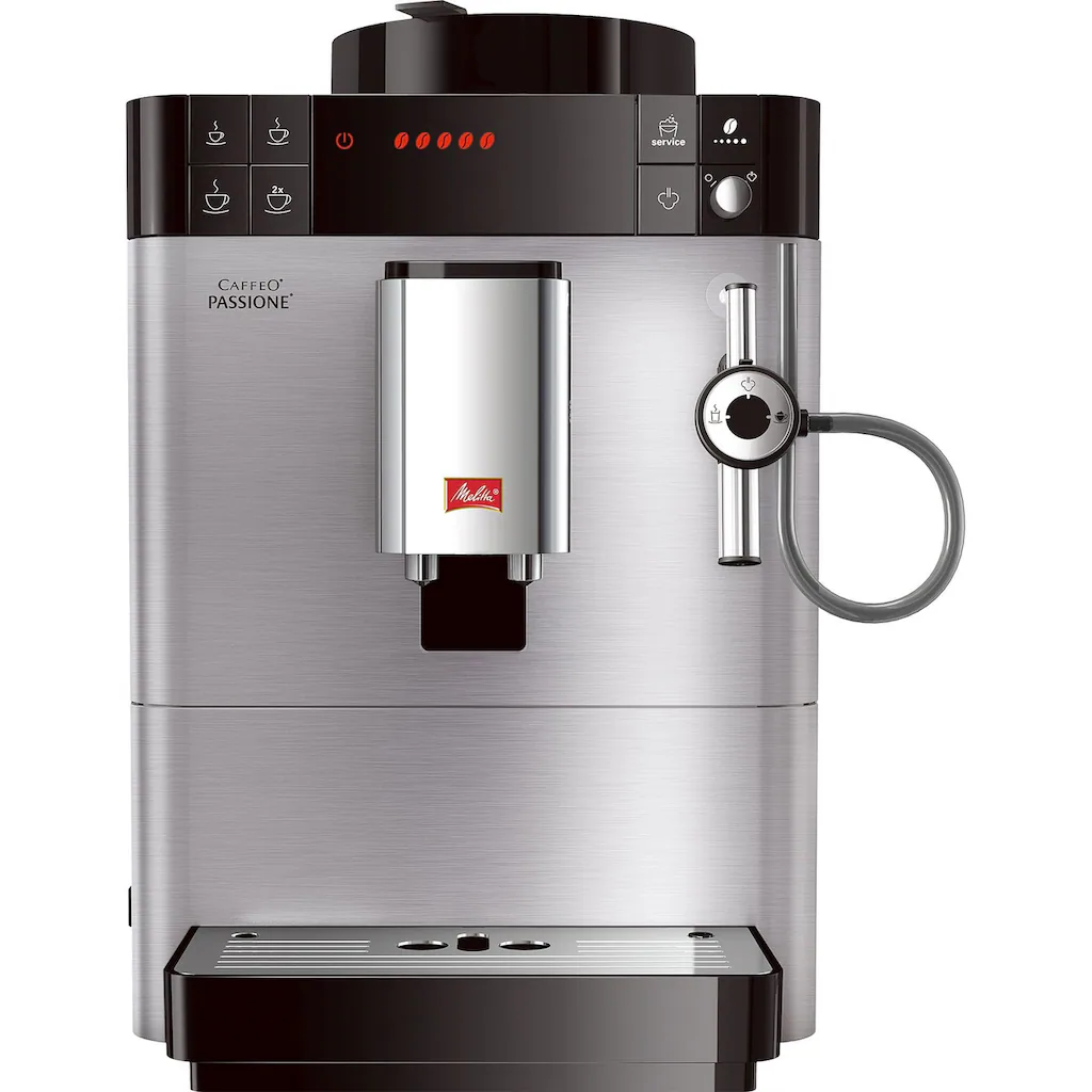 Melitta Kaffeevollautomat »Passione® F54/0-100, Edelstahl«, Moderne Edelstahl-Front, Tassengenau Frisch Gemahlene Bohnen 4 Melitta Kaffeevollautomat »Passione® F54/0-100, Edelstahl«, Moderne Edelstahl-Front, Tassengenau Frisch Gemahlene Bohnen – Bild 2