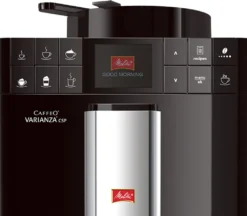 Melitta Caffeo Varianza CSP F570-101 Kaffeevollautomat Mit Milchbehälter, One Touch Funktion - Silber -Melitta 17e2db0b2a56218f0a6964196a3418d9