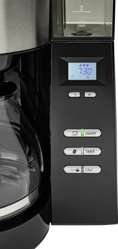 MELITTA 1021-02 Aroma Fresh Kaffeeautomat Mit Timer Und Mahlwerk Schwarz, Farbe:Schwarz 6 MELITTA 1021-02 Aroma Fresh Kaffeeautomat Mit Timer Und Mahlwerk Schwarz, Farbe:Schwarz – Bild 4