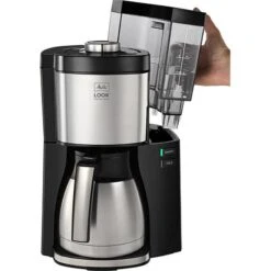 Melitta Kaffeemaschine 1025-16, Look V Therm, Perfection, Kunststoff/Edelstahl, 10 Tassen, Schwarz -Melitta 2fcb8e1a9380e8d6b4db184f7670520cda8d2aca kaffeemaschine melitta 1025 16 look v therm