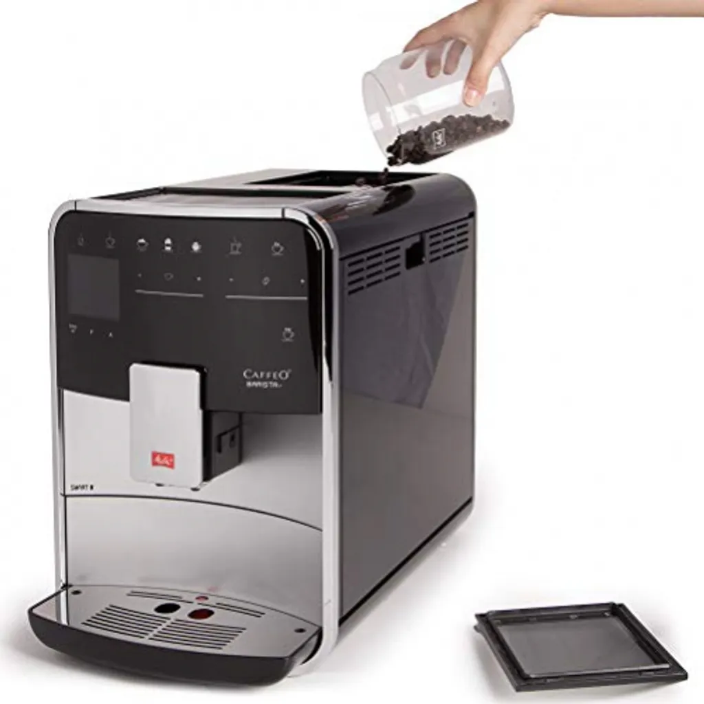 Melitta Caffeo Barista T Smart F831-101 Kaffeevollautomat, Smartphone-Steuerung, Silber 6 Melitta Caffeo Barista T Smart F831-101 Kaffeevollautomat, Smartphone-Steuerung, Silber – Bild 4
