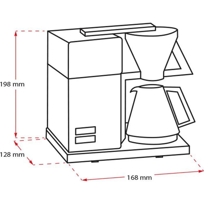 Melitta Kaffeemaschine 1015-03, Aromaboy, Kunststoff, Mit Glaskanne, 2 Tassen, Beige/braun 9 Melitta Kaffeemaschine 1015-03, Aromaboy, Kunststoff, Mit Glaskanne, 2 Tassen, Beige/braun – Bild 7
