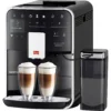 Melitta Kaffeevollautomat »Barista TS Smart® F850-102, Schwarz«, 21 Kaffeerezepte & 8 Benutzerprofile, 2-Kammer Bohnenbehälter