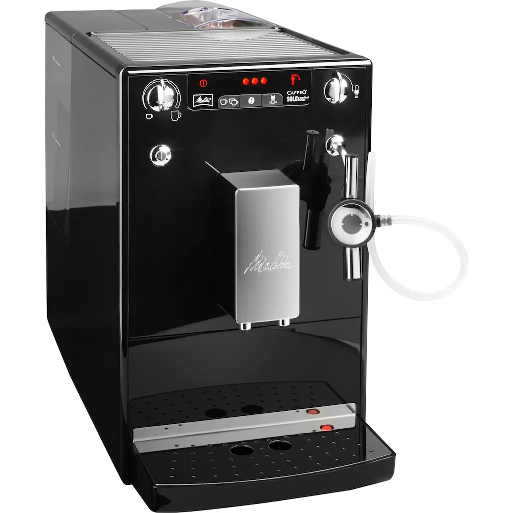 Melitta Kaffeevollautomat »Solo® & Perfect Milk E 957-101, Schwarz«, Café Crème&Espresso Per One Touch, Milchsch&heiße Milch Per Drehregler 4 Melitta Kaffeevollautomat »Solo® & Perfect Milk E 957-101, Schwarz«, Café Crème&Espresso Per One Touch, Milchsch&heiße Milch Per Drehregler – Bild 2