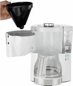 Melitta Filterkaffeemaschine Look V Perfection 1025-05 Weiß -Melitta 3cba96f73549f710a4c775e5c057fba7