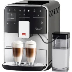 Melitta Kaffeevollautomat »Barista T Smart® F 83/0-101, Silber«, 4 Benutzerprofile&18 Kaffeerezepte, Nach Italienischem Originalrezept 9 Melitta Kaffeevollautomat »Barista T Smart® F 83/0-101, Silber«, 4 Benutzerprofile&18 Kaffeerezepte, Nach Italienischem Originalrezept -Melitta 3d4108100a2a05b7e7d69dd6564afc71