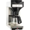 Melitta Kaffeemaschine M 170 M, 20348, Mit Glaskanne, 14 Tassen, Silber-schwarz