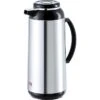 Melitta Thermoskanne 33614, Mit Edelstahlkolben, Isolierkanne, Silber, Edelstahl, 2,2 Liter