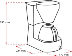 Melitta Easy II 1023-02Kaffeemaschine -Melitta 491d5223aaf2a8f277d52830d053bac1