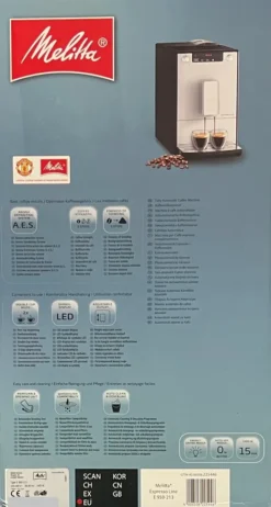 Melitta EspressoLine E950-213 Kaffeevollautomat, Silber/Schwarz 9 Melitta EspressoLine E950-213 Kaffeevollautomat, Silber/Schwarz -Melitta 4c41d485b302e6c009fc9795551dc66d