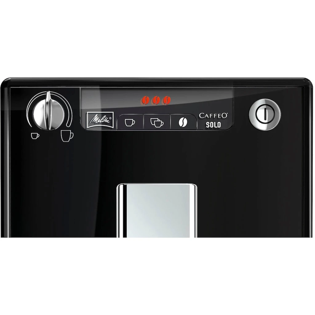 Melitta Kaffeevollautomat »Solo® E950-101, Schwarz«, Perfekt Für Café Crème & Espresso, Nur 20cm Breit 8 Melitta Kaffeevollautomat »Solo® E950-101, Schwarz«, Perfekt Für Café Crème & Espresso, Nur 20cm Breit – Bild 6