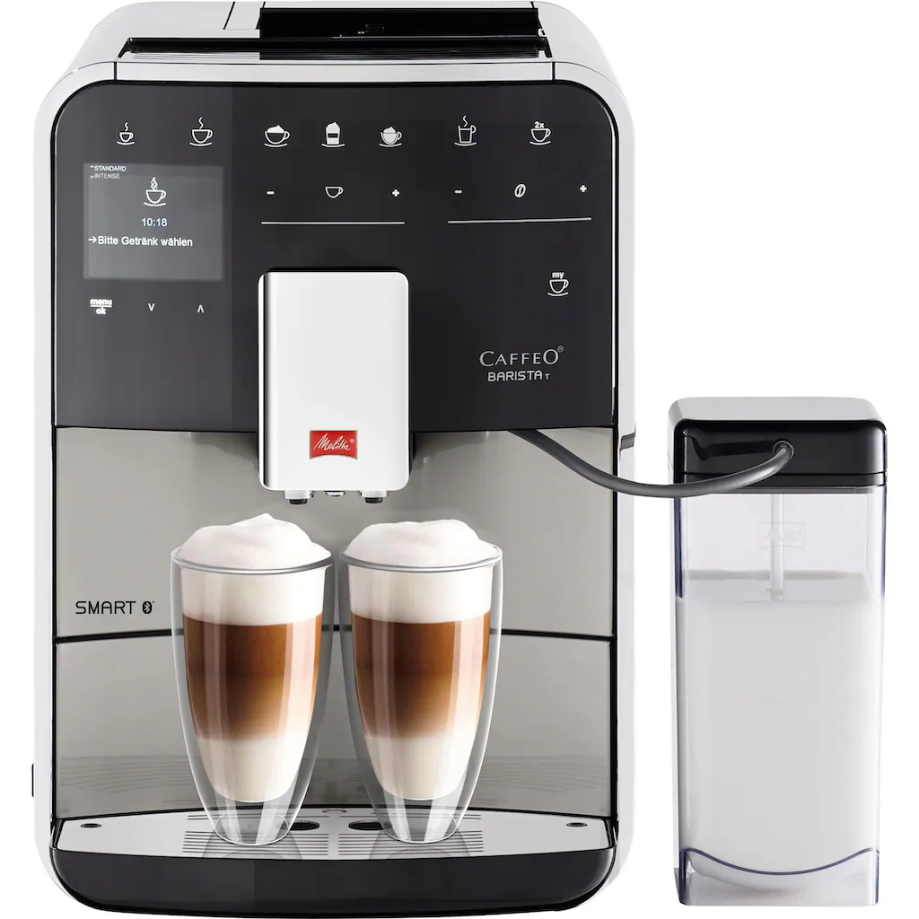 Melitta Kaffeevollautomat »Barista T Smart® F 84/0-100, Edelstahl«, Hochwertige Front Aus Edelstahl, 4 Benutzerprofile & 18 Kaffeerezepte 5 Melitta Kaffeevollautomat »Barista T Smart® F 84/0-100, Edelstahl«, Hochwertige Front Aus Edelstahl, 4 Benutzerprofile & 18 Kaffeerezepte – Bild 3