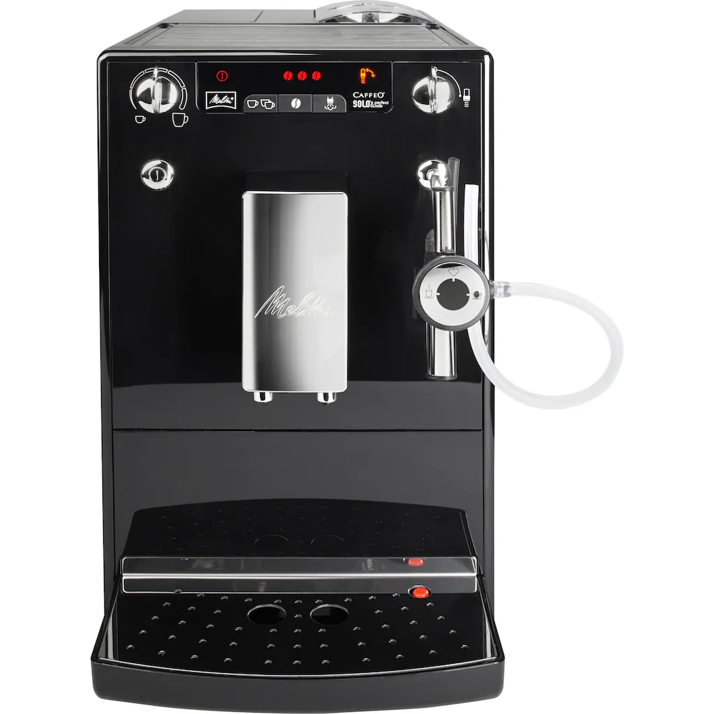 Melitta Kaffeevollautomat »Solo® & Perfect Milk E 957-101, Schwarz«, Café Crème&Espresso Per One Touch, Milchsch&heiße Milch Per Drehregler 5 Melitta Kaffeevollautomat »Solo® & Perfect Milk E 957-101, Schwarz«, Café Crème&Espresso Per One Touch, Milchsch&heiße Milch Per Drehregler – Bild 3