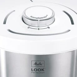 Melitta Kaffeemaschine 1025-05 Look Perfection, Kunststoff, Mit Glaskanne, 15 Tassen, Weiß -Melitta 9dd19e19a5348e4682c22f5c5206eccedc2e1491 kaffeemaschine melitta 1025 05 look perfection