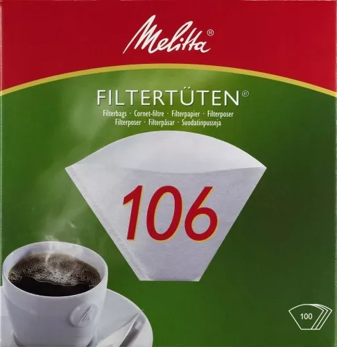 Melitta SDA Filtertüten 106 (VE100) 3 Melitta SDA Filtertüten 106 (VE100)