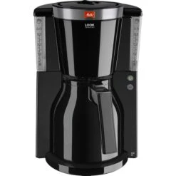 Melitta Look Therm Selection, Filtermaschine (schwarz, Schwarz)