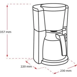 Melitta Look Therm Selection, Filtermaschine (schwarz, Schwarz) 7 Melitta Look Therm Selection, Filtermaschine (schwarz, Schwarz) -Melitta Melitta Look Therm Selection Filtermaschine@@9gca0m69 2