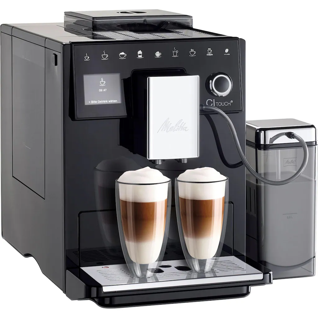Melitta Kaffeevollautomat »CI Touch® F630-102, Schwarz«, Bedienoberfläche Mit Touch & Slide Funktion, Flüsterleises Mahlwerk 3 Melitta Kaffeevollautomat »CI Touch® F630-102, Schwarz«, Bedienoberfläche Mit Touch & Slide Funktion, Flüsterleises Mahlwerk