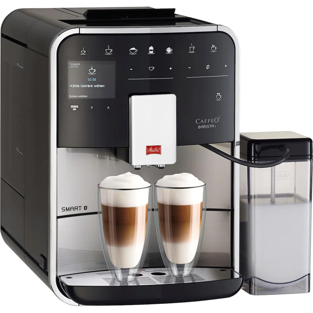 Melitta Kaffeevollautomat »Barista T Smart® F 84/0-100, Edelstahl«, Hochwertige Front Aus Edelstahl, 4 Benutzerprofile & 18 Kaffeerezepte 3 Melitta Kaffeevollautomat »Barista T Smart® F 84/0-100, Edelstahl«, Hochwertige Front Aus Edelstahl, 4 Benutzerprofile & 18 Kaffeerezepte