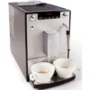 Melitta Kaffeevollautomat »Solo® & Milk E953-202, Silber/schwarz«, Café Crème & Espresso Per One Touch, Düse Für Milchschaum