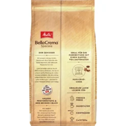 MELITTA Ganze Kaffeebohnen BellaCrema Speciale 1100g Milder Geschmack Stärke 2 8 MELITTA Ganze Kaffeebohnen BellaCrema Speciale 1100g Milder Geschmack Stärke 2 -Melitta c9c56f4ce9a806a272b53193bae7a9cf