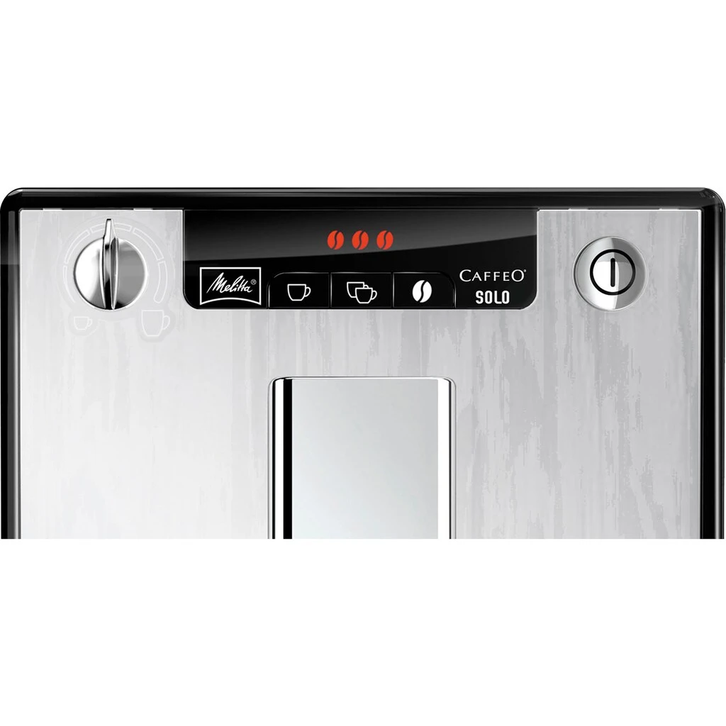 Melitta Kaffeevollautomat »Solo® E 950-111, Organic Silver«, Perfekt Für Café Crème & Espresso, Nur 20cm Breit 5 Melitta Kaffeevollautomat »Solo® E 950-111, Organic Silver«, Perfekt Für Café Crème & Espresso, Nur 20cm Breit – Bild 3