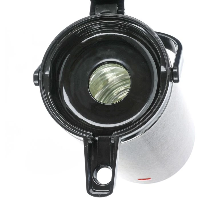 Melitta Thermoskanne 16718, Mit Glaskolben, Isolierkanne / Pumpkanne, Silber, Edelstahl, 2,2 L 7 Melitta Thermoskanne 16718, Mit Glaskolben, Isolierkanne / Pumpkanne, Silber, Edelstahl, 2,2 L – Bild 5