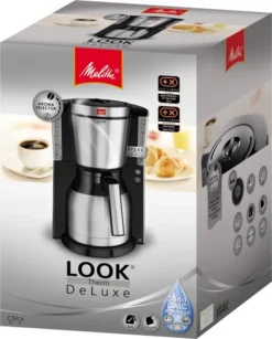 Melitta Kaffeemaschine Look Therm Deluxe Mit Edelstahlkanne -Melitta dee937d29a13b461acfb050e208f5993