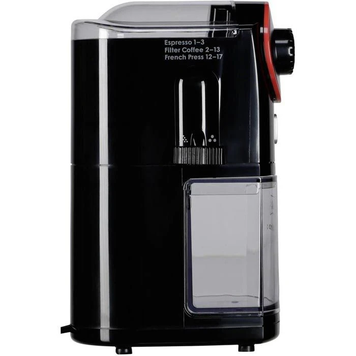 Melitta Molino 101902, Elektrisch, 100 Watt, Schwarz, Mit Scheibenmahlwerk, Kaffeemühle 6 Melitta Molino 101902, Elektrisch, 100 Watt, Schwarz, Mit Scheibenmahlwerk, Kaffeemühle – Bild 4