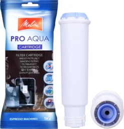 3x Melitta 224562 Filterpatrone Für Kaffeevollautomaten Pro Aqua Vorbeugung Von Verkalkung, Einfache Anwendung, 3 Patronen -Melitta e6fc3ae6643bb26cbed0f91251bc9a95