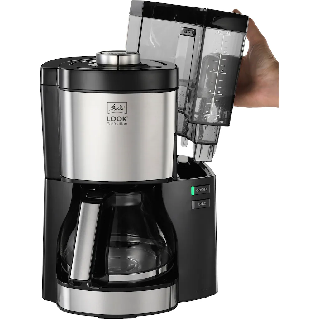 Melitta Filterkaffeemaschine »Look® Perfection 1025-06«, 1,25 L Kaffeekanne, Papierfilter, 1x4 4 Melitta Filterkaffeemaschine »Look® Perfection 1025-06«, 1,25 L Kaffeekanne, Papierfilter, 1x4 – Bild 2
