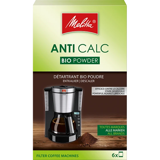 Melitta Anti Calc Bio Pulver Für Filterkaffeemaschinen, 6x20g 3 Melitta Anti Calc Bio Pulver Für Filterkaffeemaschinen, 6x20g