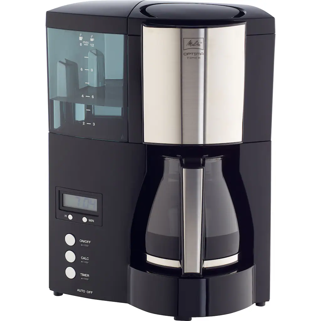 Melitta Filterkaffeemaschine »Optima Timer 100801«, 1 L Kaffeekanne, Papierfilter, 102 4 Melitta Filterkaffeemaschine »Optima Timer 100801«, 1 L Kaffeekanne, Papierfilter, 102 – Bild 2