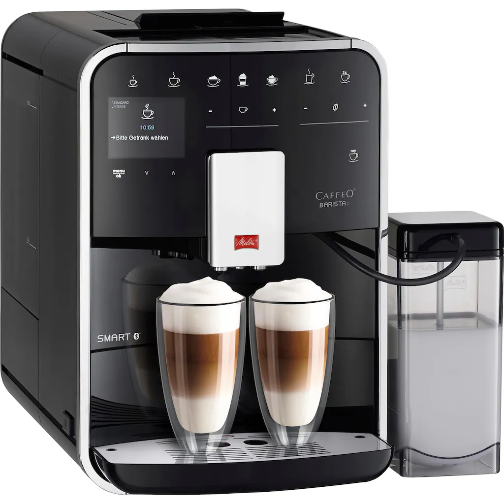 Melitta Kaffeevollautomat »Barista T Smart® F 83/0-102, Schwarz«, 4 Benutzerprofile&18 Kaffeerezepte, Nach Italienischem Originalrezept 3 Melitta Kaffeevollautomat »Barista T Smart® F 83/0-102, Schwarz«, 4 Benutzerprofile&18 Kaffeerezepte, Nach Italienischem Originalrezept