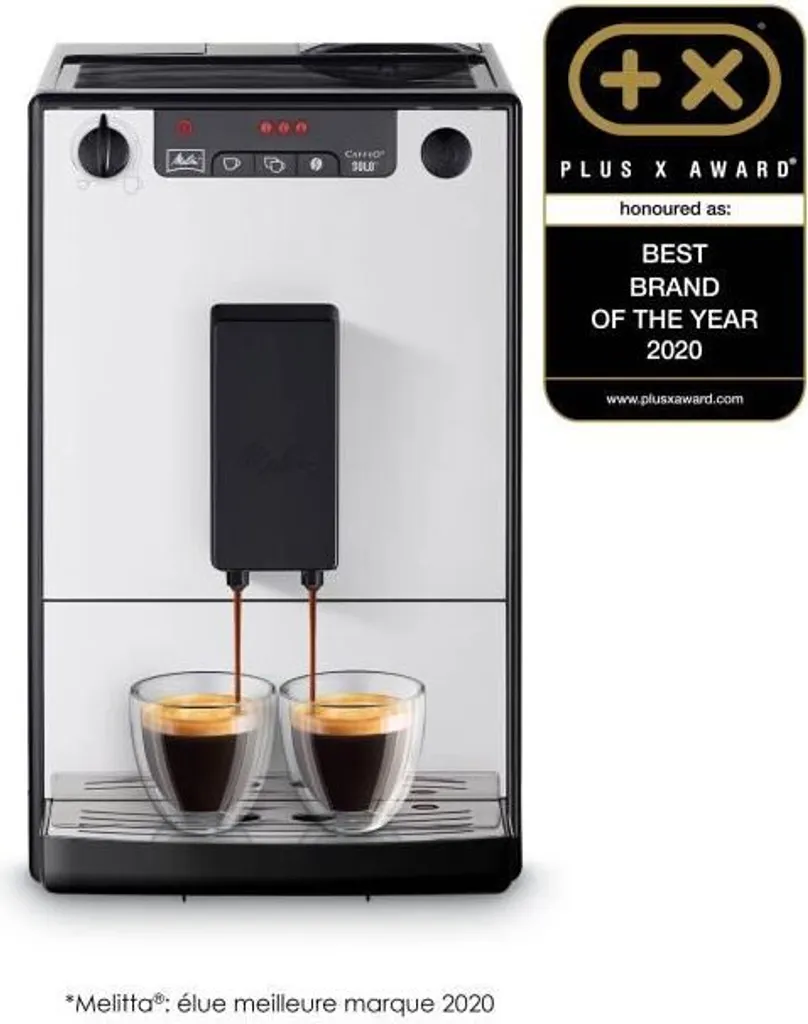 MELITTA E950-666 - Automatische Kaffeemaschine Solo Pure Silver - 1400 W - 3 Intensitätseinstellungen - 125 G Bohnenbehälter 3 MELITTA E950-666 - Automatische Kaffeemaschine Solo Pure Silver - 1400 W - 3 Intensitätseinstellungen - 125 G Bohnenbehälter