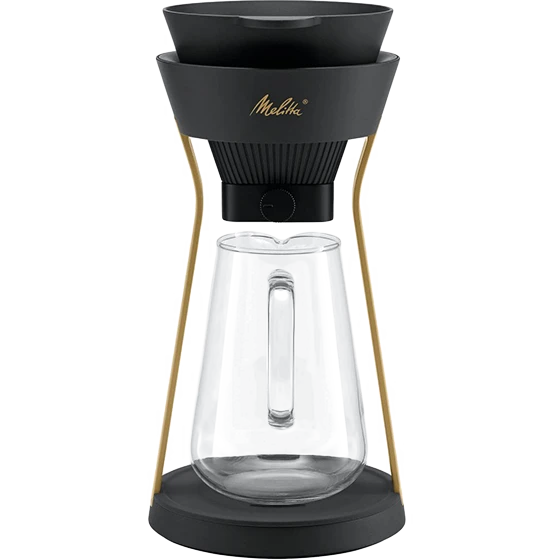 Melitta® AMANO Kaffeebereiter, Schwarz-gold (B-Ware) 3 Melitta® AMANO Kaffeebereiter, Schwarz-gold (B-Ware)
