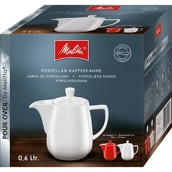 Melitta Pour Over Porzellankanne, 0,6l 4 Melitta Pour Over Porzellankanne, 0,6l – Bild 2