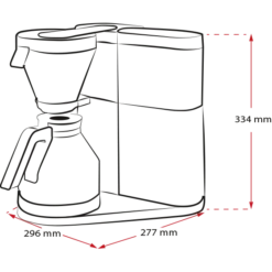 Melitta AromaElegance® DeLuxe | Filterkaffeemaschine -Melitta kaffeemaschine melitta aroma elegance edelstahl fcm deluxe edelstahl fcm 6759689 70
