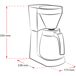 Melitta EasyTop® Therm Steel | Filterkaffeemaschine -Melitta kaffeemaschine melitta easytop therm steel edelstahl therm fkm 6764913 70