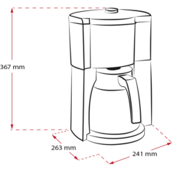 Melitta LOOK® Therm Perfection | Filterkaffeemaschine 17 Melitta LOOK® Therm Perfection | Filterkaffeemaschine -Melitta kaffeemaschine melitta look therm schwarz fkm melitta perfection schwarz therm v 6769050 60