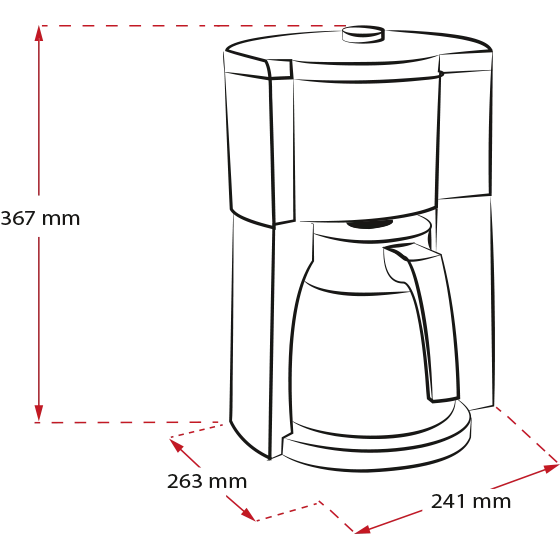 Melitta LOOK® Therm Perfection | Filterkaffeemaschine 10 Melitta LOOK® Therm Perfection | Filterkaffeemaschine – Bild 8
