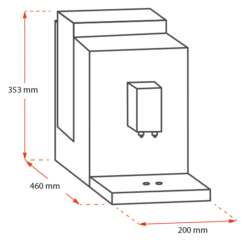 Melitta Avanza® | Kaffeevollautomat -Melitta kaffeevollautomat melitta avanza edelstahl 6767843 45