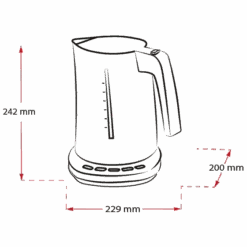 Melitta Look® Aqua DeLuxe 1,7 L | Wasserkocher 15 Melitta Look® Aqua DeLuxe 1,7 L | Wasserkocher -Melitta wasserkocher melitta look aqua deluxe schwarz 6766976 6