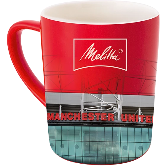 Melitta® Porzellanbecher Manchester United Visual 4 Melitta® Porzellanbecher Manchester United Visual – Bild 2